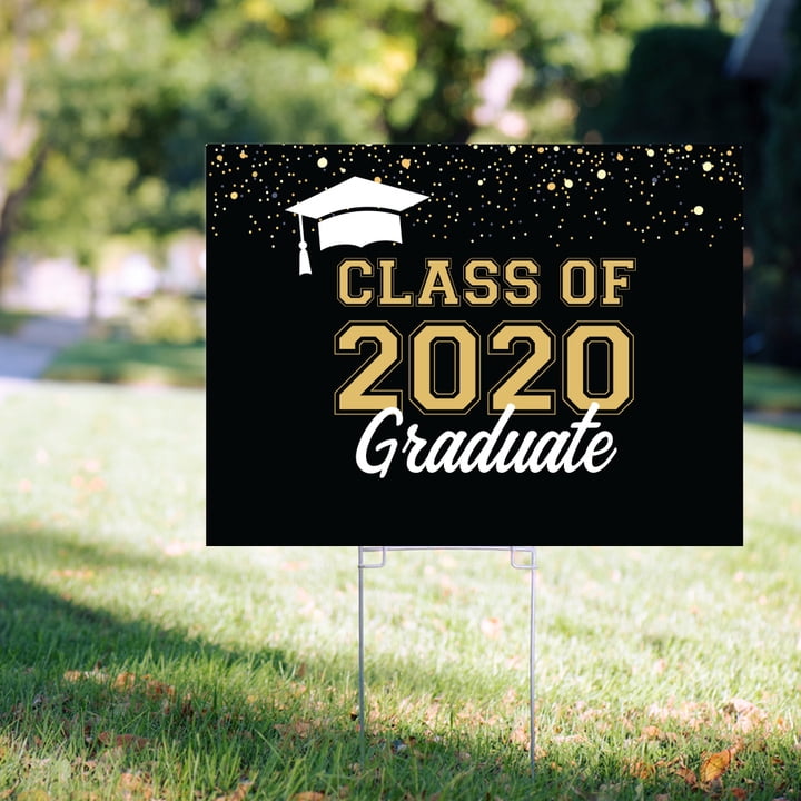 Graduation Yard Sign Class of 2020 Party Decorations
