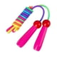 thumbnail image 3 of Cuerda de saltar ajustable para niños con mango de madera, 2,4 m, para niños, niñas y niños, deportes al aire libre, entrenamiento de resistencia. Rosa, 3 of 8