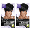 (2 Pack) SoftSheen-Carson Dark and Lovely Go Intense Ultra Vibrant Color on Dark Hair, Super Black 1