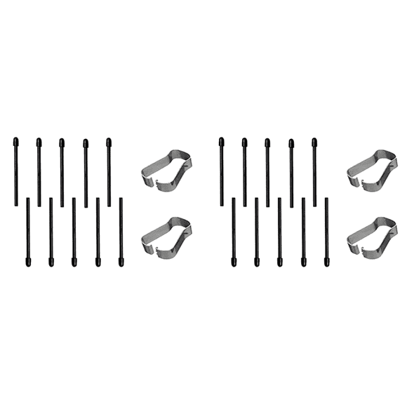(20 Pack) Marker Pen Tips/Nibs for Remarkable 2 Stylus Pen Replacement Nibs/Tips Soft (Black)