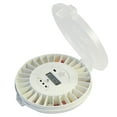 epill MedTime Pro Locked Automatic Pill Dispenser Clear Lid