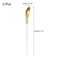 thumbnail image 2 of Stainless Steel Long Stirring Spoon, 2Pack 10-Inch Coffee Stir Sticks for Party Bar Restaurant(Gold White), 2 of 6