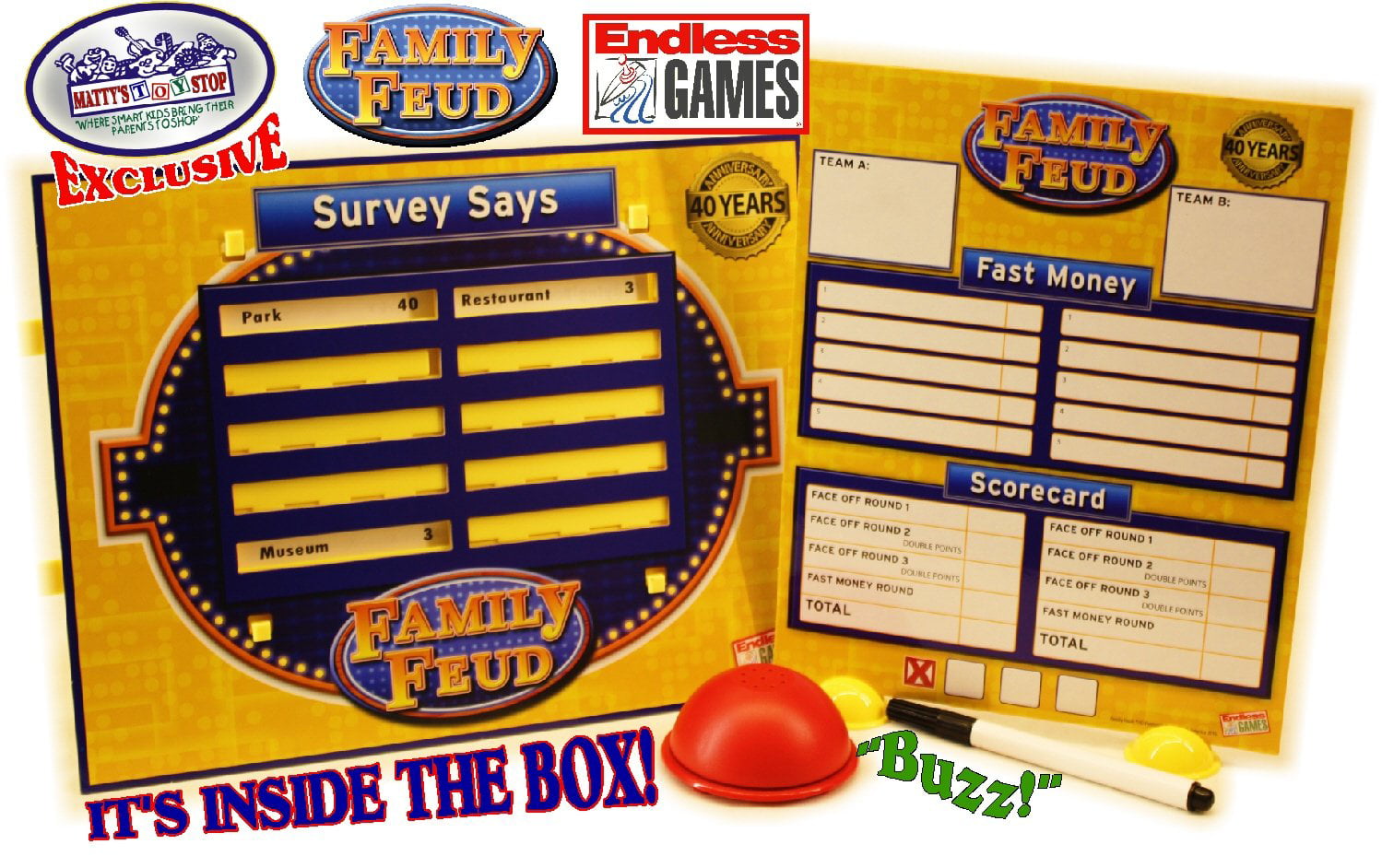 Endless Games Family Feud 40th Anniversary Edition Game for sale online 