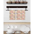 thumbnail image 3 of Easter Bunny Kitchen Dish Towels for Drying Dishes Set of 4, Colorful Eggs Spring Leaves Daisy Yellow Pink Plaid Waffle Weave Microfiber Hand Tea Bathroom Towels Quick Dry & Absorbent Towel 15.7x23.6, 3 of 7