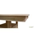 thumbnail image 4 of BingLTD - 54" Long 36" Tall Ember Gathering Table with Square Storage Base - Unfinished (TT-B-42541-FLY-RW-UNF), 4 of 5