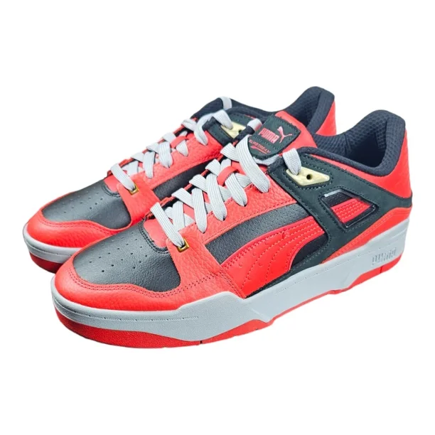 PU & MA Slipstream INVDR P.E.B Men's SZ 12 high Risk Red Black Shoes 389968-01 NIB