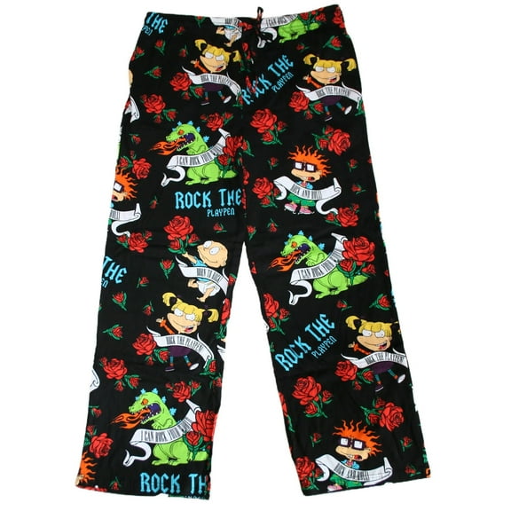 Nickelodeon Rugrats Rock The Playpen Sleep Pant Men's (Small)
