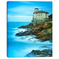 thumbnail image 2 of Château Boccale sur Falaise, Rocher et Mer - Impression Photo sur Toile de Plage, 2 of 3