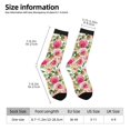 thumbnail image 2 of Pofeuu Rose Flowers Print Crew Socks, Adult Running Hiking Socks for Youth and Adult, 2 of 6