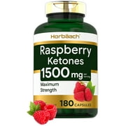 Raspberry Ketones | 500mg | 180 Capsules | by Horbaach