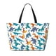 thumbnail image 2 of Fotbe Block Dinosaur Bolsa de Viaje para Playa - Resistente al Agua, Bolsa Tote de Gran Capacidad y Ligera con 7 Bolsillos para Mujeres y Hombres, 2 of 7