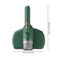 thumbnail image 3 of Lisbinx Handheld Vacuum Cleaner Mattress Wireless Bed Vacuum Cleaner Mattress Cleaner High-Frequency Double Beat Suitable For Bedding Sofa Other Fabric Surfaces Holiday Deals, 3 of 8