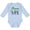 AE-Light Blue, variant on Inktastic Donate Life-Be an Organ Donor Boys or Girls Long Sleeve Baby Bodysuit