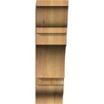 thumbnail image 2 of Ekena Millwork 4"W x 14"D x 14"H Westlake Traditional Rough Sawn Bracket, Western Red Cedar, 2 of 4