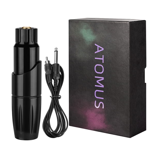 Profesional Maquillaje Permanente Pen ROPORTY PEN RCA Máquina de RCA Conjunto de mango de reemplazo Piezas Equipo de Artistas Suministros de Belleza Herramienta Negro Yuarrent CE001323-01B