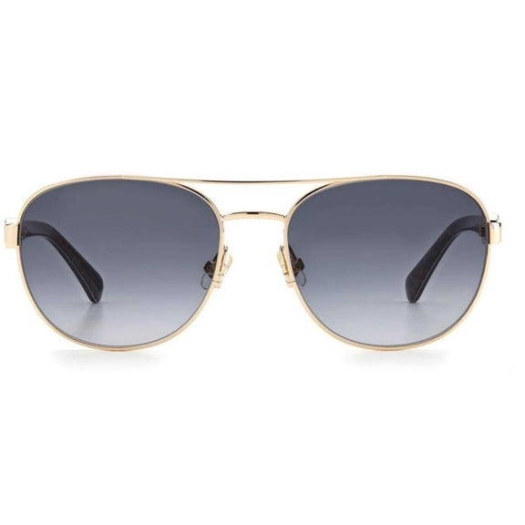 Kate Spade KS Raglan/G/S Metal Womens Square Sunglasses Gold 56mm Adult