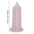 thumbnail image 3 of Curtain,Children's Room Summer Chiffon Lace Bed Tent Dome Bed Curtain Tent Net, 3 of 4