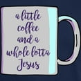 thumbnail image 3 of CafePress - A Little Coffee & A Whole Lotta Jesus Dark T Shirt - Men's Classic Graphic Cotton T-Shirt, 3 of 4