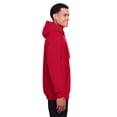 thumbnail image 3 of Team 365 TT96 Unisex Zone HydroSport™ Heavyweight Pullover Hooded Sweatshirt-Sport Red-XL, 3 of 3