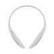 Photo 1 of LG Bluetooth In-Ear Headphones, Noise-Canceling, White, HBS-830