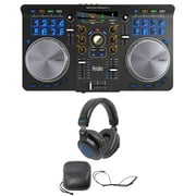 Hercules Universal DJ USB MIDI Bluetooth DJ Controller w/Interface + Headphones