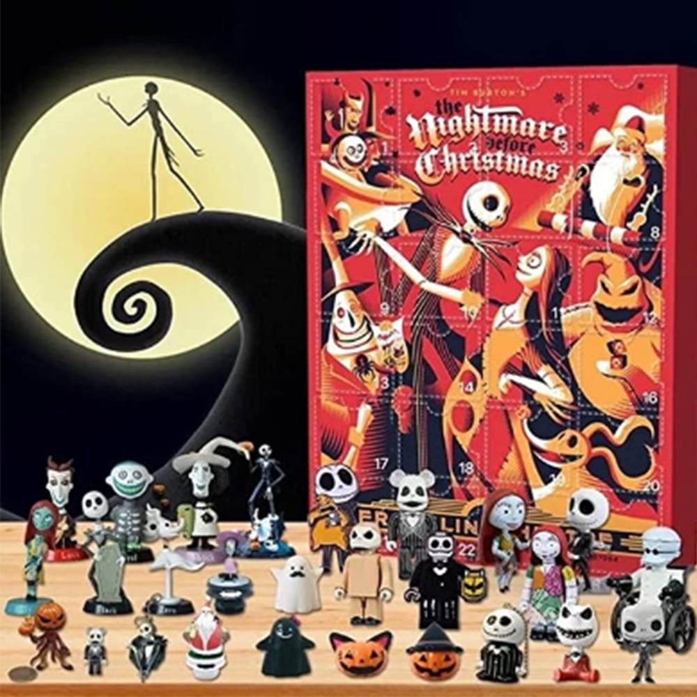 The Nightmare Before Christmas Advent Calendar with 24 Popular Surprise