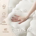 thumbnail image 3 of BEDLORE Twin XL Mattress Topper, Bamboo Pillow Top Pad for Back Pain Relief, Thick Soft Mattress Cover with Deep Pockets 6-15 inch(White), 3 of 9