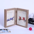 thumbnail image 5 of 5x7 Inch Fashion Simple Wooden Picture Frame Double Photo Frame (Original Wood Color), 5 of 5