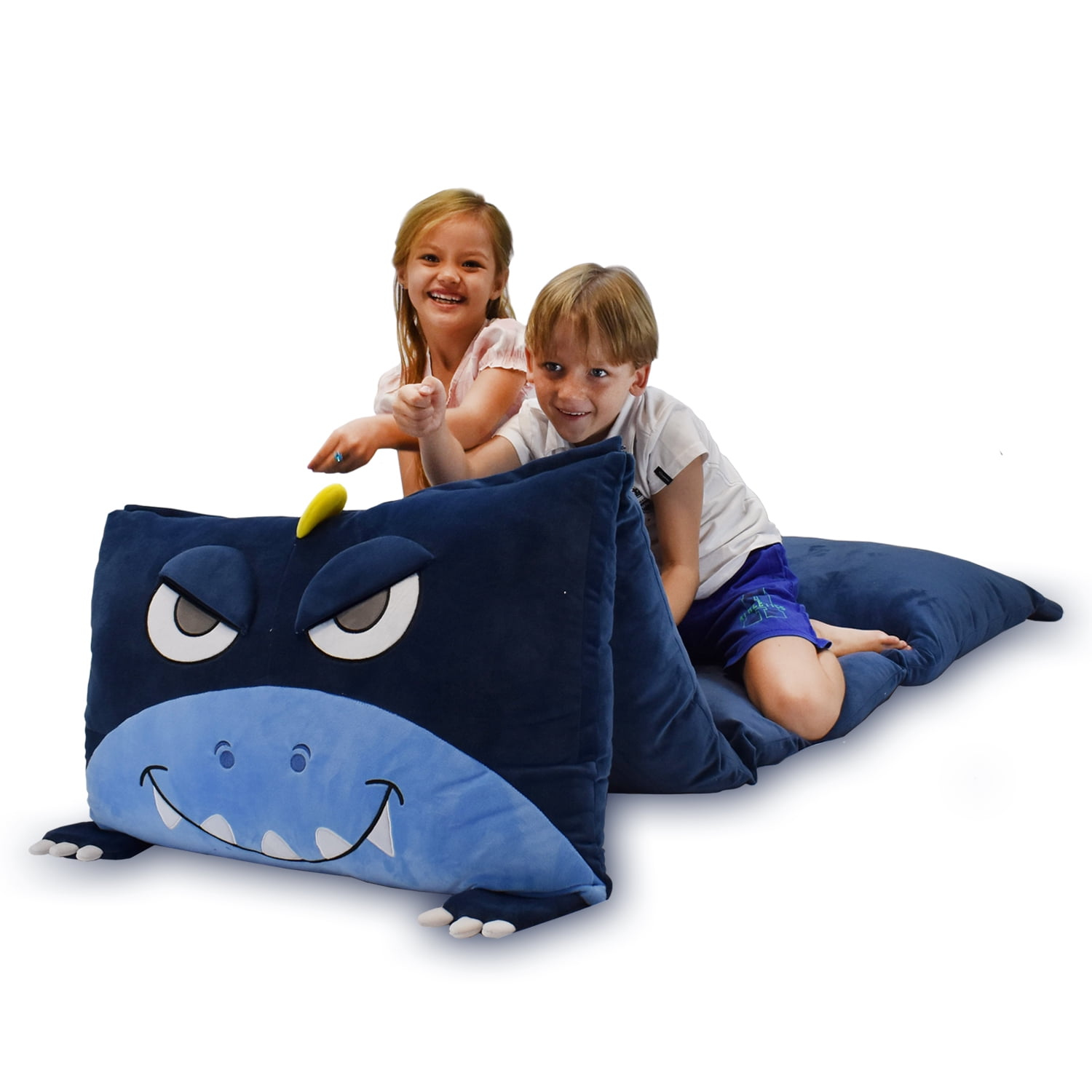 Dinosaur Kids Floor Pillows Bed Seat Cover Queen Size Floor Lounger
