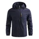 thumbnail image 4 of Chaqueta Cortavientos Chaqueta Lisa Con Capucha, 4 of 7