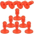 thumbnail image 1 of KONTONTY 10Pcs Aluminum Alloy Tent Pole Plastic Red Prevent Collapse Tent Pole Tips Caps for Camping, 1 of 8