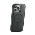 thumbnail image 4 of Magnetic Case for iPhone 14 Plus, Compatible with MagSafe, PU Leather TPU Slim Back Cover, Anti-Scratch Non-Slip Shockproof Protective Phone Case - Black, 4 of 6