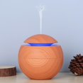 thumbnail image 3 of COM1950s Compact Usb Humidifier for Car and Home, Portable Mini Humidifier with Color Changing Led Night Light and Wood Grain Design, Essential Oil Diffuser for Air Moisturizing and Relaxation, 3 of 8