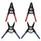 thumbnail image 1 of Ensemble de 4 mini-pinces à circlips universelles en métal à ressort, durables pour circlips internes et externes, 1 of 4