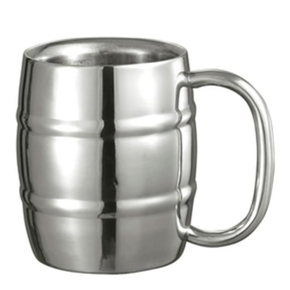 Visol VAC359 Little Cooper Double Walled Stainless Steel Mug - 9 oz
