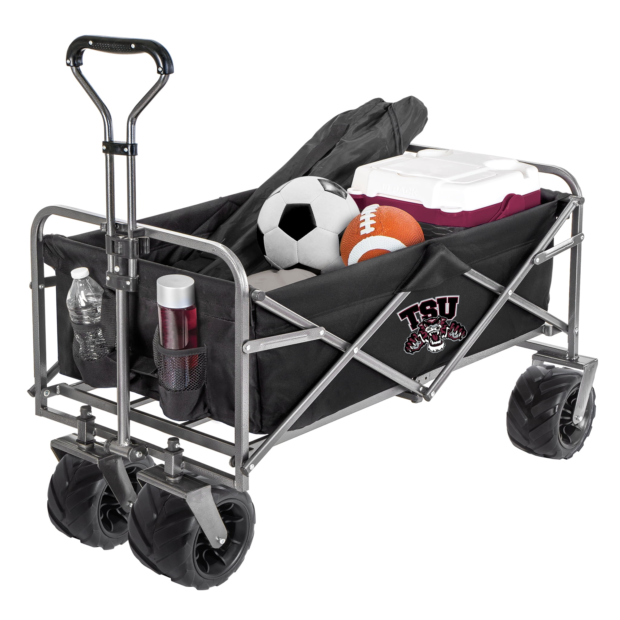 Smart Design Collegiate Heavy Duty Sports Wagon- Texas Southern Univ