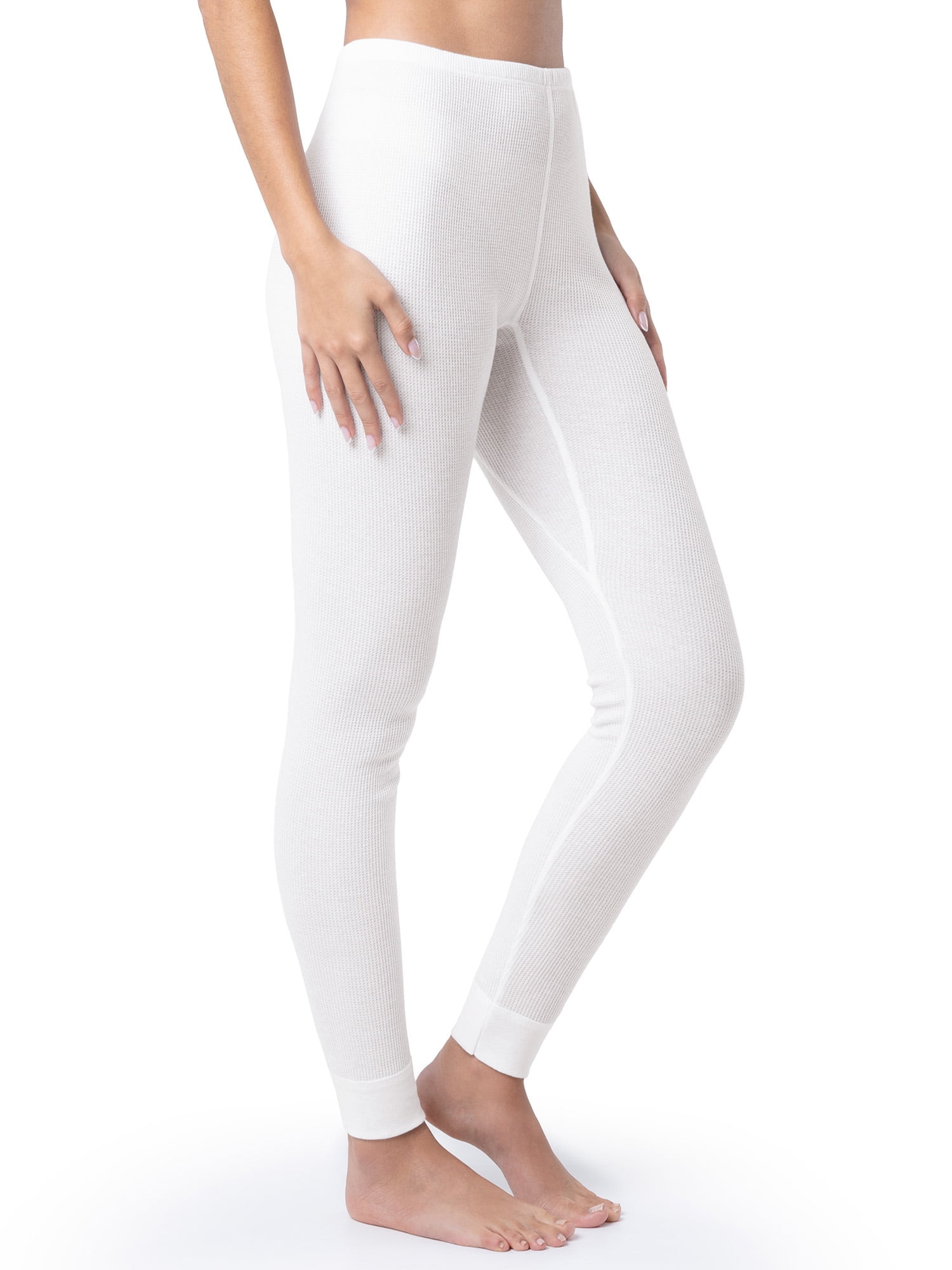 Fruit of the Loom Women's and Women's Plus Eversoft Waffle Top and Bottom Thermal Set