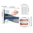thumbnail image 3 of 2pcs Advanced Customized Full Denture Set, Comfortable for Daily Wear, Silicone Reline Set, Waterproof & Lightweight, Upper/Lower Set for Men/Women, 3 of 8