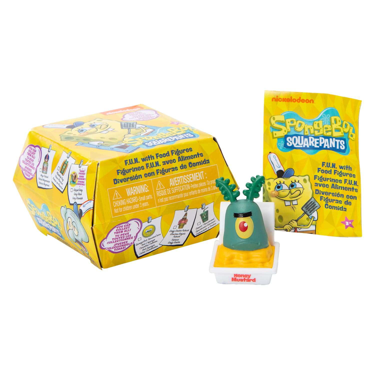 Spongebob Squarepants F.U.N. with Food Figures Mystery Pack