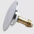 thumbnail image 6 of Up Bath Plug Universal Plug 66Mm Push Stopper With 28Mm Bouncing Core Metal Plug For Bath Bathroom Kitchen Sewers Faucets Easy To Use, 6 of 7