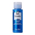 thumbnail image 1 of Folkart Metallic Acrylic Paint Blue Sapphire, 2 fl oz, 1 of 7