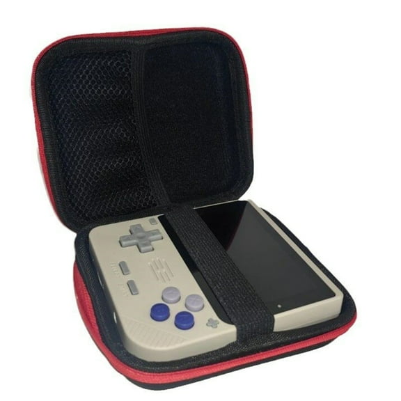 Portable Organizer Bag Shockproof Handheld Game Console Case Carry Bag For Powkiddy V10 Retro Game Console