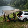 thumbnail image 6 of Luckky Versatile Camping Tent Car Awning Tarp,Portable Teardrop Canopy Tear Resistant Shelter,Multi-Purpose Backpacking Tarp for Truck Bed SUV RV Van Trailer Overlanding Outdoor Use, 6 of 6