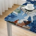 thumbnail image 5 of Acheng Leaf Pattern Square Tablecloth Great for Home Kitchen/Parties/Holiday Dinner 100% Polyester Fiber 46*46, 5 of 8