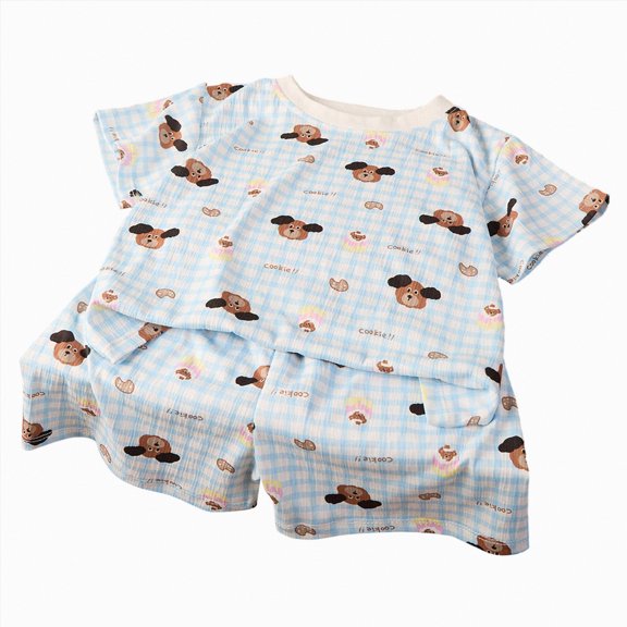 OYXSER Toddler Baby Girl Summer Clothes 1T 2T 3T 4T 5T T-Shirt Tee Tops Shorts Ribbed Knit Cute Summer Short Set 2 Pieces Shorts Set, Blue 12-18M
