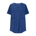 thumbnail image 4 of SHTXOZHI Cardigans for Women Short Sleeve Open Front Cardigan Casual Jacket with Pockets, 4 of 7