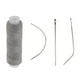 thumbnail image 5 of 5 Piezas de Agujas Curvas Y Rectas para Extensiones de Cabello, 5 of 9
