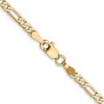 thumbnail image 2 of Auriga Fine Jewelry 14K Yellow Gold 2.75mm Figaro Chain Necklace 24inch for Women, 2 of 6