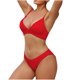 thumbnail image 1 of Traje de baño para mujer, estilo bikini de Europa y América, con efecto lavado, para mujer., 1 of 3