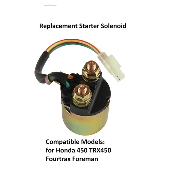 Replacement/Compatible Starter Solenoid ATV 450cc Aftermarket 1998–2004
